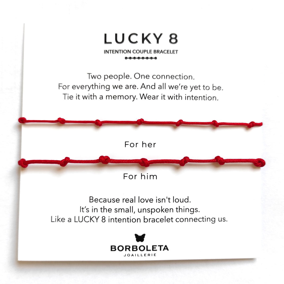 Borboleta Couple Package L8P-RD