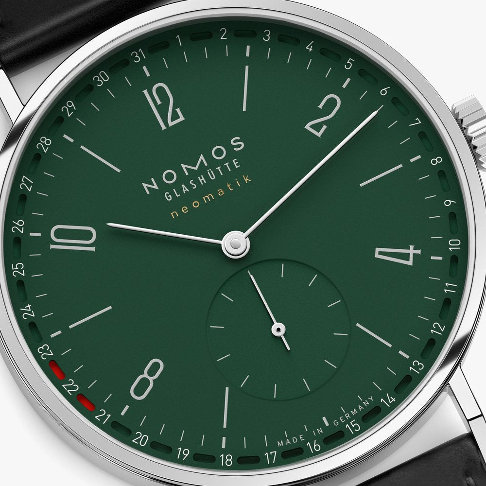 Nomos Tangente Neomatik 38 Update Forest Green NOMOS148