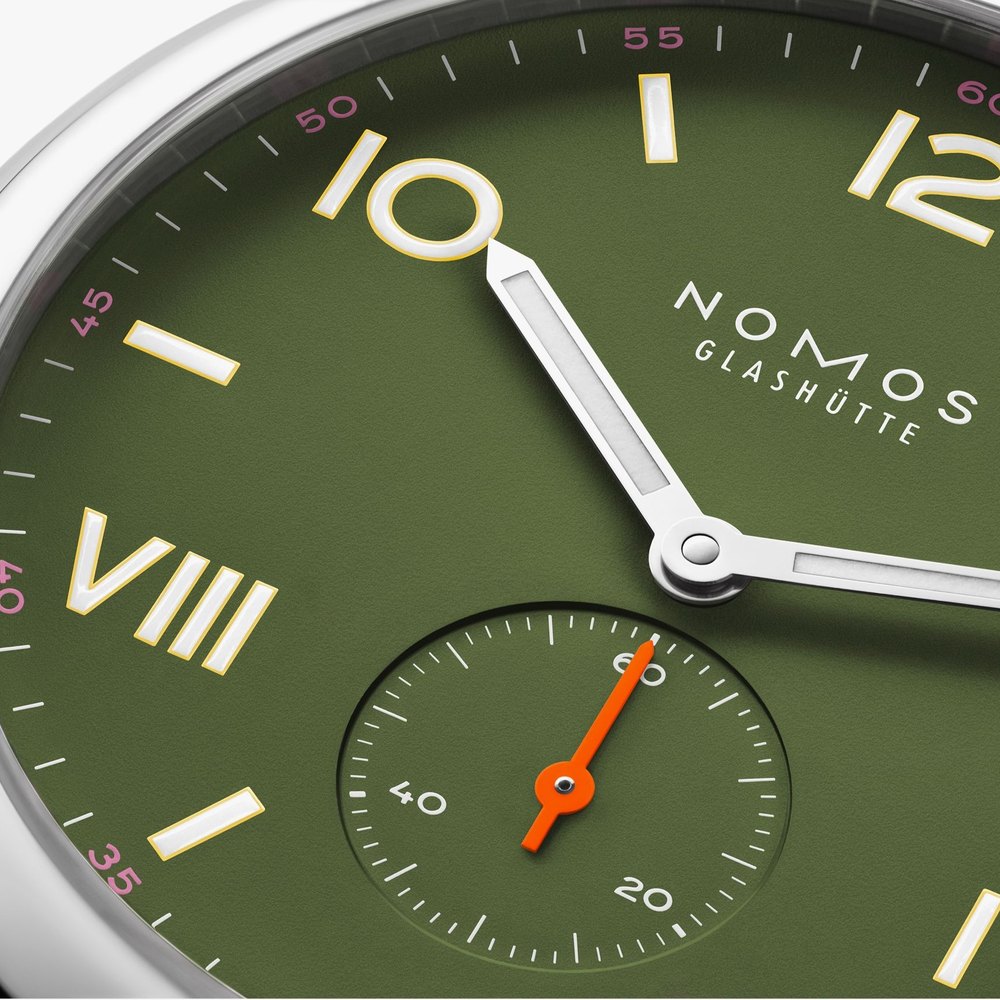 NOMOS Club Campus 38 All Olive NOMOS739.GB