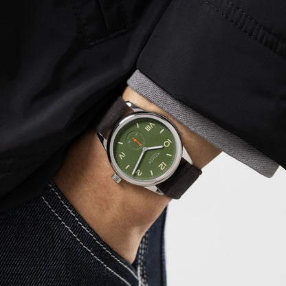 NOMOS Club Campus 38 All Olive NOMOS739.GB
