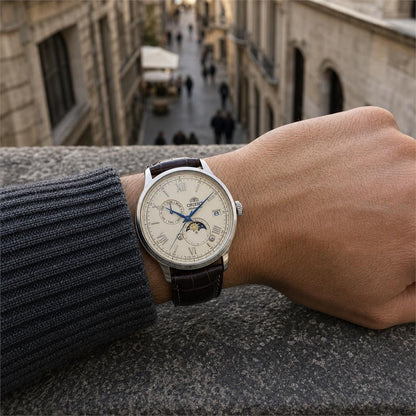 Orient Bambino Sun & Moon RA-AK0803Y30B