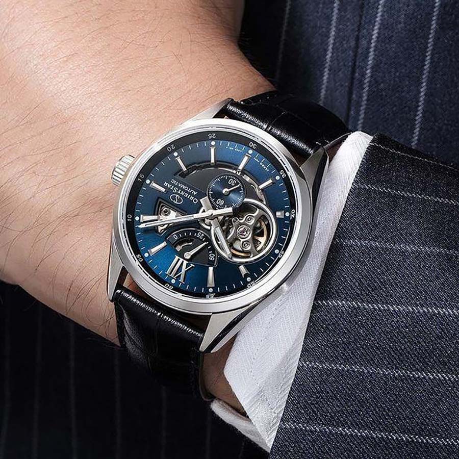 Orient Star Semi Skeleton RE-AV0005L00B