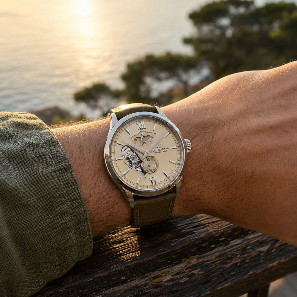 Orient Star Contemporary Layered Skeleton RE-AV0B10G00B