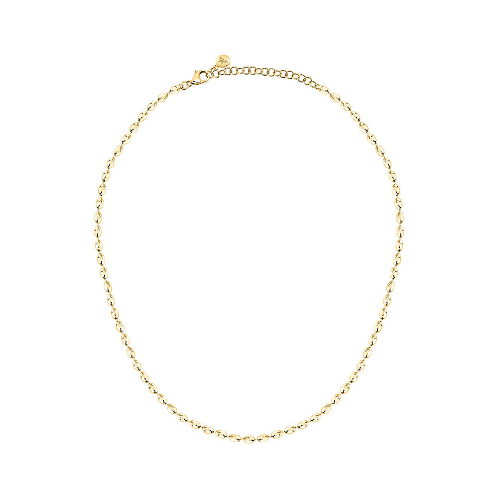 Bracciale MORELLATO Incontri acciaio dorato cuore con strass Bracciale MORELLATO Incontri acciaio dorato cuore con strass