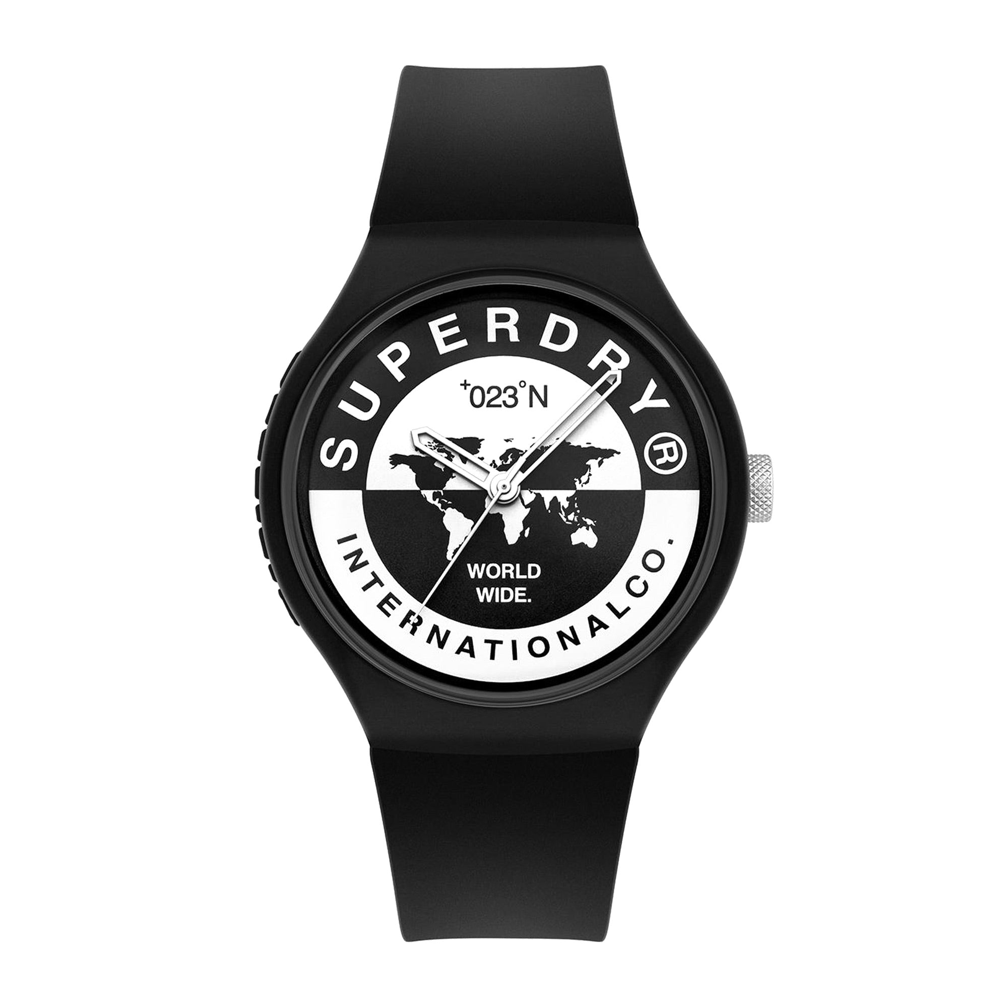 Superdry Orologio Casual Uomo/Donna Modello SYG279B - Cinturino In Silicone, Cassa In Plastica, Design Sportivo E Alla Moda