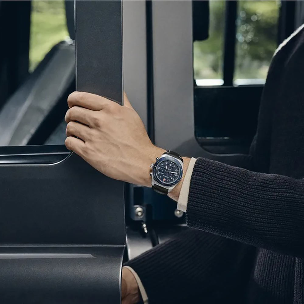 Victorinox Alliance - Orologio Da Uomo Quarzo Svizzero, Cassa 40 Mm, Cinturino In Acciaio, Impermeabile 100 M