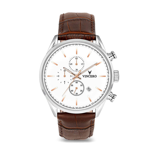 Vincero Chrono S WHI-SIL-S08