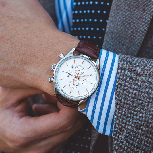 Vincero Chrono S WHI-SIL-S08